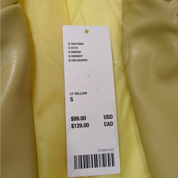 2x 👯♀️Host Pick⚡️Urban Outfitters Celeste Faux Leather Moto Jacket - Picture 15 of 16